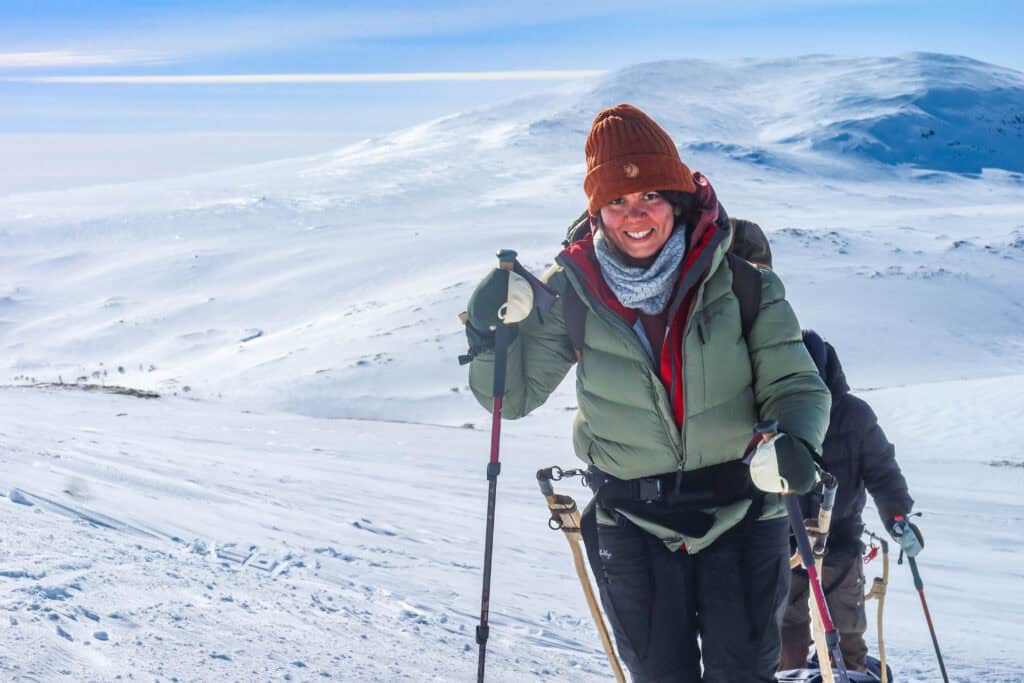 Ski touring