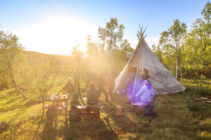 hiking in sapmi