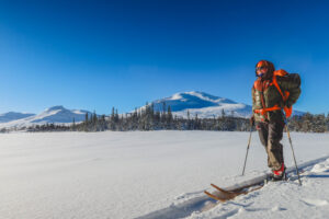 Skiing scandinavia